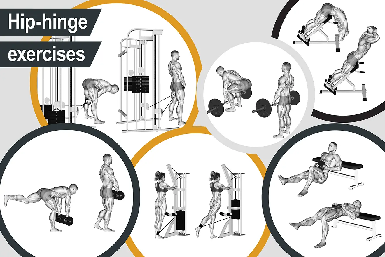 Hip-hinge exercises