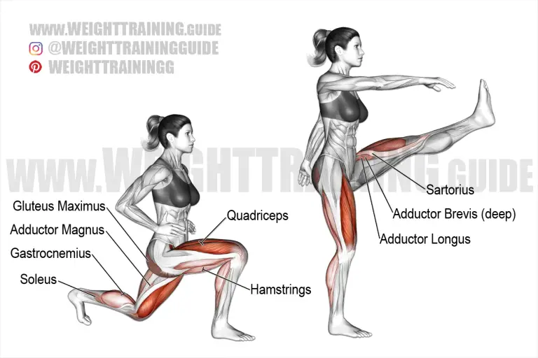 Front kick to rear lunge
